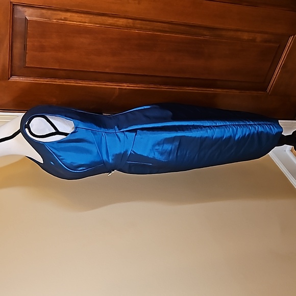 JADE BY JASMINE DRESS 2PC P4 MOTHER OF BRIDE SOCIAL OCCASION BLUE GREEN NWOT - Picture 10 of 13